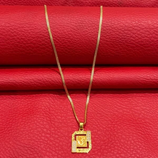 pendant AD stone with chain 011