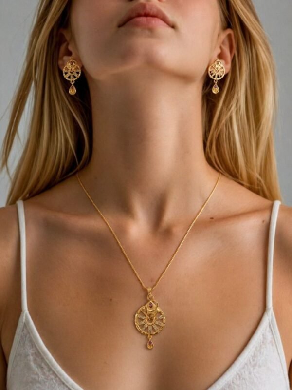 pendant with chain 1027